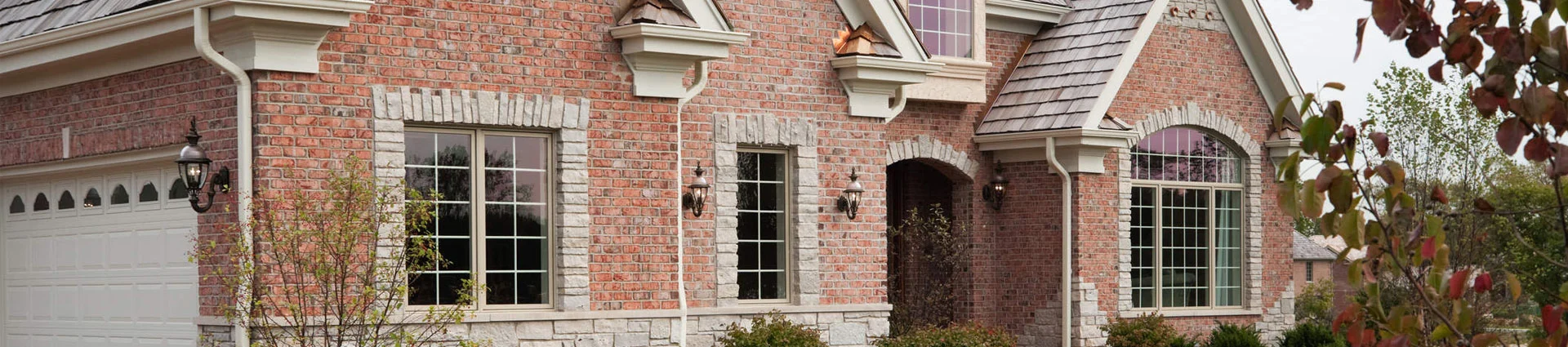 Energy-efficient replacement windows installed on a New Jersey home